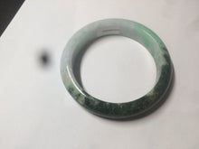 Load image into Gallery viewer, 51 mm Certified Type A 100% Natural fresh sunny green/white Jadeite Jade AX11-1655