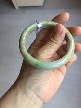 Load image into Gallery viewer, 56.5mm certified Type A 100% Natural light green/yellow/red/white Jadeite Jade bangle AZ196-2756