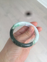 Load image into Gallery viewer, 51 mm Certified Type A 100% Natural fresh sunny green/white Jadeite Jade AX11-1655
