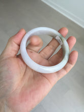 Load image into Gallery viewer, 57.7mm certified Type A 100% Natural sunny green yellow brown white purple Jadeite Jade bangle Y160-3009