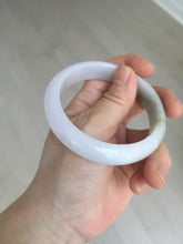 Load image into Gallery viewer, 57.7mm Certified 100% natural Type A dark green white purple jadeite jade bangle AH91-3014