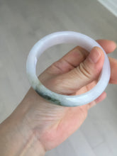 Load image into Gallery viewer, 57.7mm Certified 100% natural Type A dark green white purple jadeite jade bangle AH91-3014