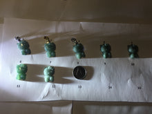 Load image into Gallery viewer, Type A 100% Natural dark green blue gray Guatemala jadeite jade cat kitty pendant PC143 Add one item