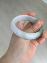 Load image into Gallery viewer, 54.2mm Certified type A 100% Natural dark green brown white purple Jadeite bangle AD120-3001