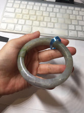 Load image into Gallery viewer, 60mm Certified Type A 100% Natural white/light purple/brown/yellow/gray (FU LU SHOU) Jadeite Jade bangle BF107-8641