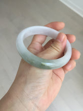 Load image into Gallery viewer, 57.5mm certified Type A 100% Natural dark green purple white Jadeite Jade bangle Y158-3015