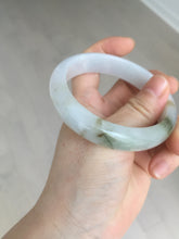 Load image into Gallery viewer, 57.7mm Certified 100% natural Type A dark green white gray purple brown jadeite jade bangle AD119-3012