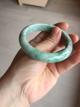 Load image into Gallery viewer, 56mm 100% natural type A sunny green jadeite jade bangle BM97