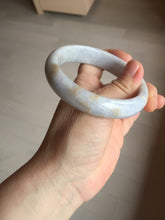 Load image into Gallery viewer, 59mm Certified Type A 100% Natural light purple yellow jadeite jade bangle BM99-4482