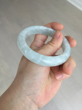 Load image into Gallery viewer, 55mm 100% natural type A icy watery light green yellow jadeite jade bangle Y155-5249