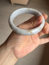 Load image into Gallery viewer, 59mm Certified Type A 100% Natural light purple yellow jadeite jade bangle BM99-4482