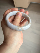 Load image into Gallery viewer, 59mm Certified Type A 100% Natural light purple yellow jadeite jade bangle BM99-4482