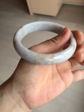 Load image into Gallery viewer, 59mm Certified Type A 100% Natural light purple yellow jadeite jade bangle BM99-4482