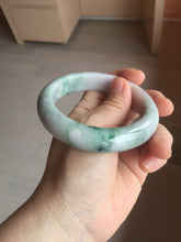 Load image into Gallery viewer, 58mm Certified 100% natural Type A green/purple jadeite jade bangle PB95-8990