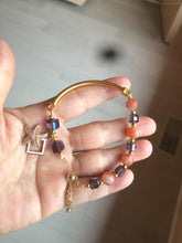 Load image into Gallery viewer, 100% Natural red agate + crystal bracelet SY21 add-on item.