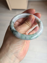 Load image into Gallery viewer, 53.5mm Certified type A 100% Natural sunny green/purple/yellow(Fu LU SHOU) Jadeite bangle BN42-5128