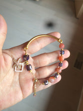 Load image into Gallery viewer, 100% Natural red agate + crystal bracelet SY21 add-on item.