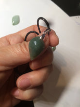Load image into Gallery viewer, 100% natural type A jadeite jade icy watery Willow leaf/petal pendant group AC82