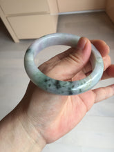 Load image into Gallery viewer, 55.6mm Certified type A 100% Natural sunny green/purple/yellow(Fu LU SHOU) Jadeite bangle BN41-5127