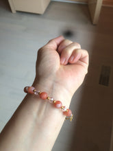 Load image into Gallery viewer, 100% Natural red agate + crystal bracelet SY19 add-on item.