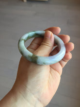 Load image into Gallery viewer, 52mm certified natural 100% natural Type A dark green brown purple jadeite jade bangle E151-4139