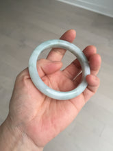 Load image into Gallery viewer, 56.4 mm certificated Type A 100% Natural light green Jadeite Jade bangle BK44-7848