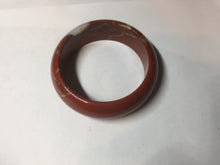 Load image into Gallery viewer, 58mm 100% natural red jasper stone(红碧玉,鸡血石) bangle SY100