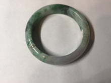 Load image into Gallery viewer, 51.5mm certified 100% natural Type A sunny green/purple/yellow(FU LU SHOU) jadeite jade bangle BK45-5080