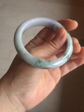 Load image into Gallery viewer, 52mm certified natural 100% natural Type A dark green brown purple jadeite jade bangle E151-4139