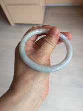 Load image into Gallery viewer, 57.5mm certified 100% natural type A light green/purple/yellow(FU LU SHOU) round cut jadeite jade bangle BN57-3122