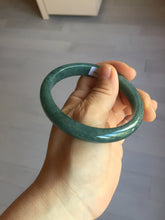 Load image into Gallery viewer, 59.9mm Certified Type A 100% Natural dark green/blue/gray/black Guatemala Jadeite jade bangle AY89-5760