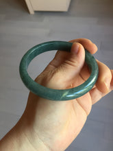 Load image into Gallery viewer, 59.9mm Certified Type A 100% Natural dark green/blue/gray/black Guatemala Jadeite jade bangle AY89-5760