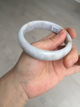 Load image into Gallery viewer, 59mm Certified Type A 100% Natural light purple yellow jadeite jade bangle BM99-4482