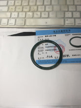 Load image into Gallery viewer, 58.2mm Certified Type A 100% Natural dark green/blue/gray/black Guatemala Jadeite bangle pj96-3462