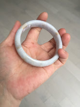 Load image into Gallery viewer, 59mm Certified Type A 100% Natural light purple yellow jadeite jade bangle BM99-4482