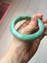 Load image into Gallery viewer, 56.2mm Certified Type A 100% Natural sunny green purple white Jadeite bangle PC168-8111