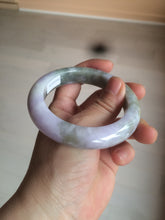 Load image into Gallery viewer, 56.4mm Certified 100% natural Type A green/white/purple/brown jadeite jade bangle AX94-5196