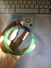 Load image into Gallery viewer, 61mm Certified 100% Natural dark Green/Gray/Black Nephrite Bangle HF137-8883
