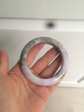 Load image into Gallery viewer, 56.4mm Certified 100% natural Type A green/white/purple/brown jadeite jade bangle AX94-5196