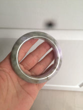 Load image into Gallery viewer, 56.4mm Certified 100% natural Type A green/white/purple/brown jadeite jade bangle AX94-5196