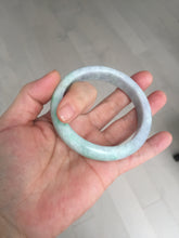 Load image into Gallery viewer, 59mm Certified Type A 100% Natural sunny green purple Jadeite Jade bangle BP39-1184