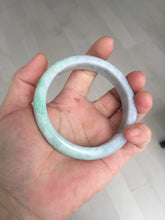 Load image into Gallery viewer, 59mm Certified Type A 100% Natural sunny green purple Jadeite Jade bangle BP39-1184