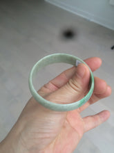 Load image into Gallery viewer, 52.5mm certified 100% natural Type A sunny green red yellow thin jadeite jade bangle GL19-1-4129