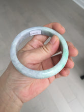 Load image into Gallery viewer, 59mm Certified Type A 100% Natural sunny green purple Jadeite Jade bangle BP39-1184