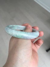 Load image into Gallery viewer, 59mm Certified Type A 100% Natural sunny green purple Jadeite Jade bangle BP40-1180