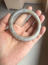 Load image into Gallery viewer, 54.5mm 100% natural beige yellow red round cut Coral Jade (珊瑚玉) bangle XY100