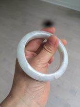 Load image into Gallery viewer, 55.8mm Certified type A 100% Natural icy watery light green red Jadeite Jade bangle AZ64-5067