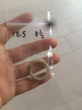Load image into Gallery viewer, 100% natural type A green/white/yellow/dark green jadeite jade band ring Q150 (Add on item, not sale individually.)