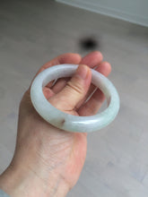 Load image into Gallery viewer, 55.8mm Certified type A 100% Natural icy watery light green red Jadeite Jade bangle AZ64-5067