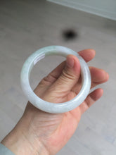 Load image into Gallery viewer, 55.8mm Certified type A 100% Natural icy watery light green red Jadeite Jade bangle AZ64-5067